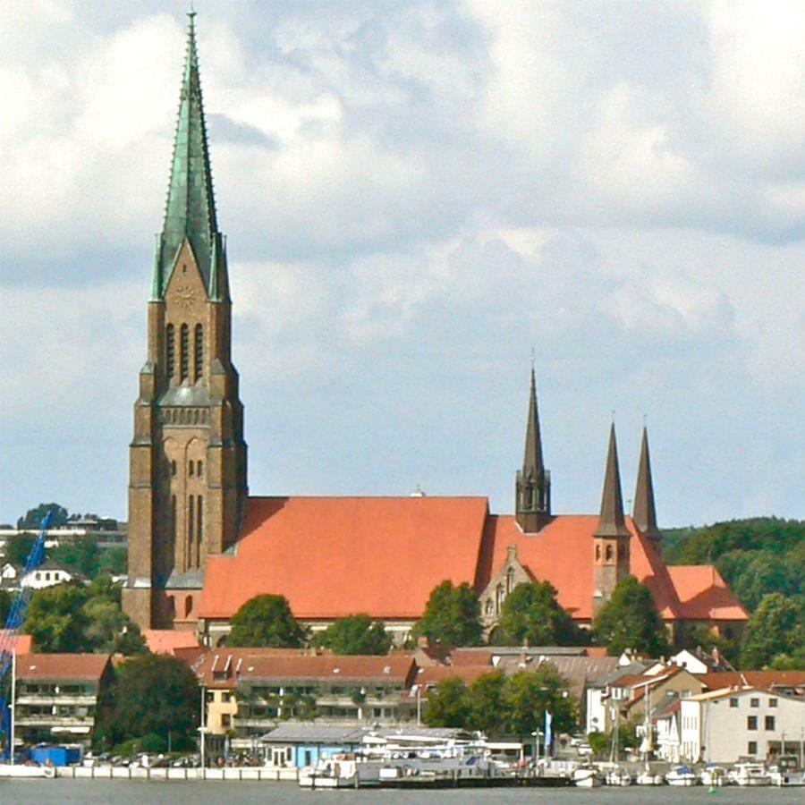 Ferienwohnung Stadthaus Rothensande Schleswig Exterior foto